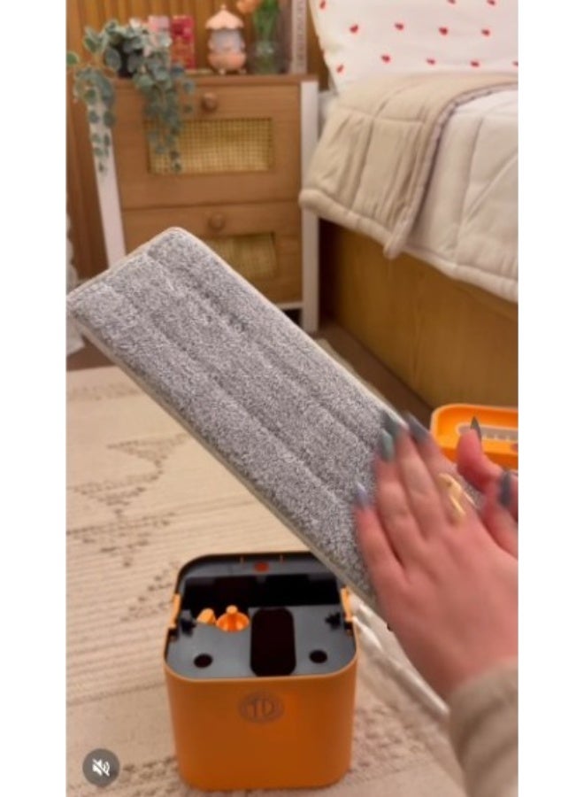 تي دي جردل مسح أرضيات ذكي PRO MAX بعصر ذاتي 360° مع غيار ممسحة إضافي – تنظيف عميق بدون مجهود - Image 5